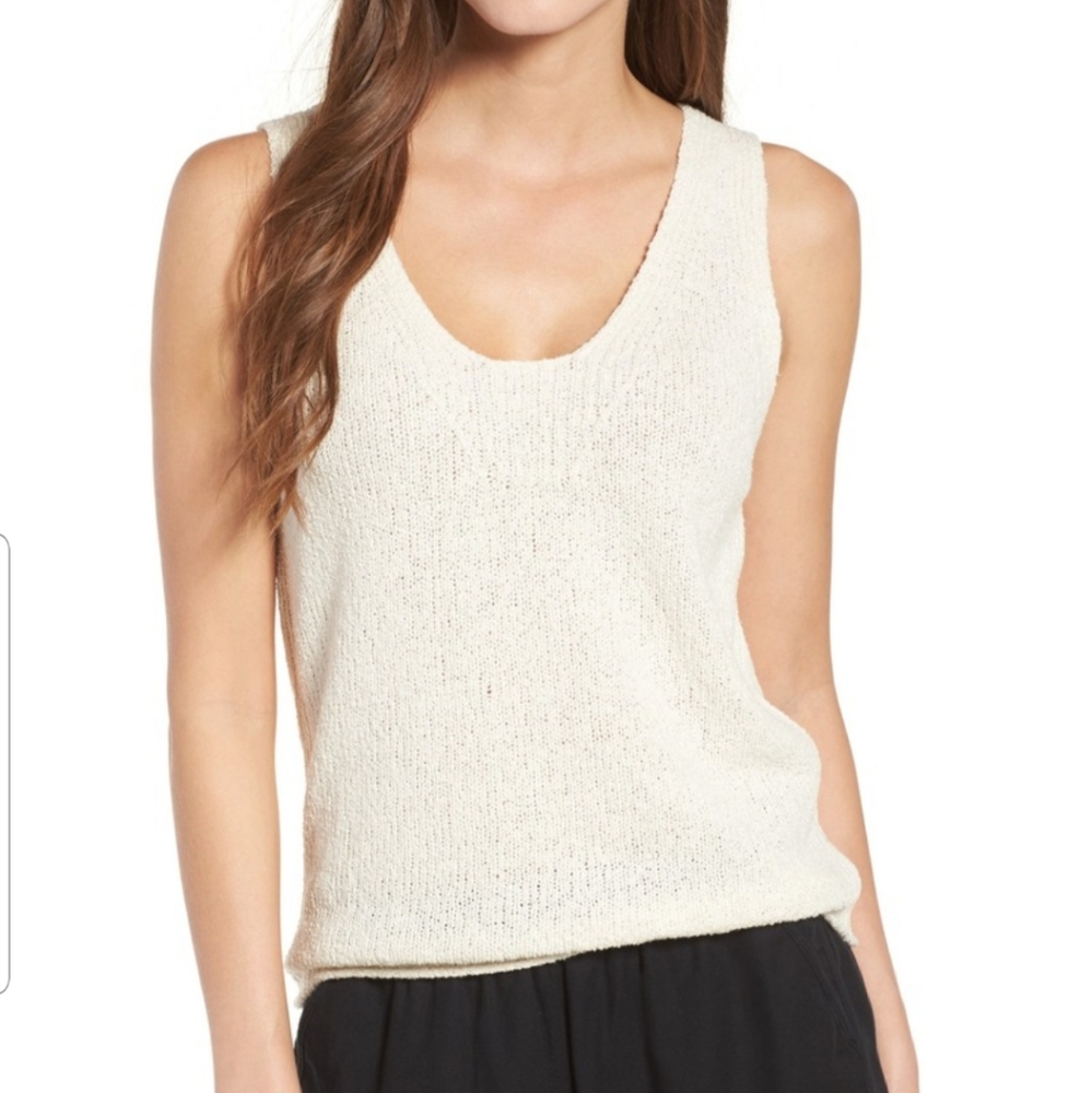 Madewell springdale sweater tank